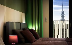 Prague Apartment In Residential Tower - Parking